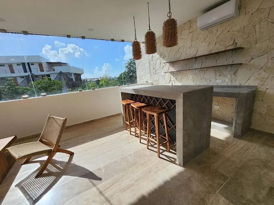Moderno Departamento Ecochic En Aldea Zama Tulum Apartment Mexico
