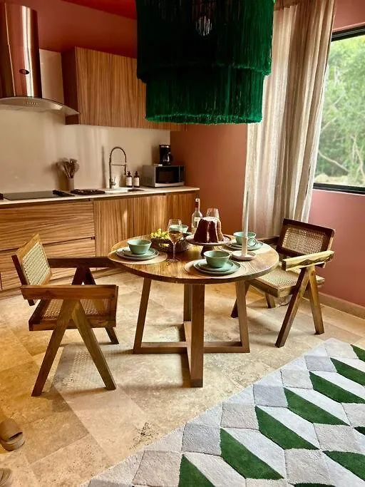 Moderno Departamento Ecochic En Aldea Zama Tulum Apartment Mexico